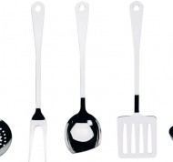 Set di posate da cucina in acciaio inox