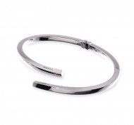 Bracciale in argento rigido