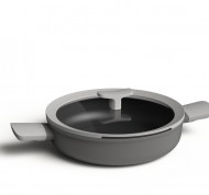Tegame con coperchio 2 manici 26 cm