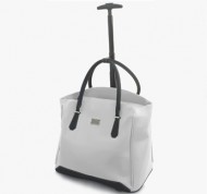 Borsa Trolley grigia