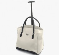 Borsa Trolley bianca