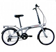 Bicicletta pieghevole unisex Folding 20'' silver