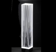 Lampada block in cristallo acrilico dimensione media