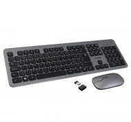 Set Tastiera wireless da gioco con mouse wireless