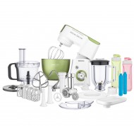 Robot da cucina multifunzione 1000W bianco e verde