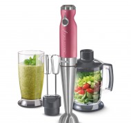 Frullatore a immersione 1000W 4in1 rosso