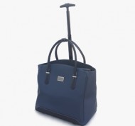 Borsa Trolley blu