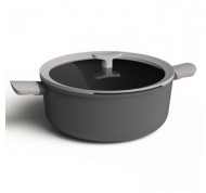 Pentola 28 cm con coperchio