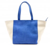 Borsa Era blu suede