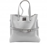 Borsa Square bianco ottico