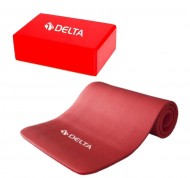 Set da yoga tappetino e cuscino