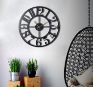 Orologio da parete decorativo in metallo