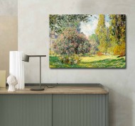 Pittura decorativa su tela Claude Monet