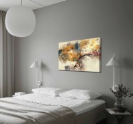 Pittura decorativa su tela