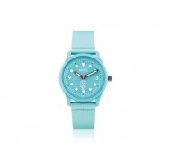 Orologio unisex acqua marina in plastica riciclata