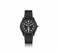 Orologio unisex nero in plastica riciclata