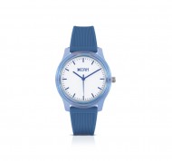 Orologio da uomo blu navy in silicone