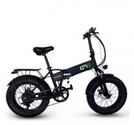 BICI ELETTRICA BOMBER PIEGHEVOLE NERA