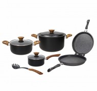 SET PASTA COOKING GREAT STONE 8 PEZZI 