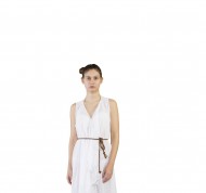 Carmen  Beach Dress  Optic White