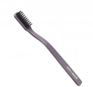 Spazzolino da denti lilla con setole Carbon antibatteriche Linea Eco