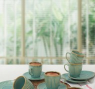Coffee Cup Set (12 Pieces)