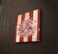 Decorative Led Lighted Canvas Painting