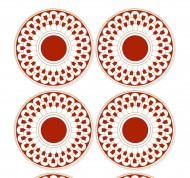 Dessert Plate Set (6 Pieces)