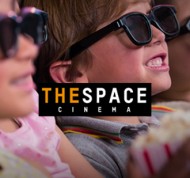 Biglietto singolo cinema The Space per film 2D e 3D.