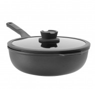 Wok con coperchio Stone da 28 cm