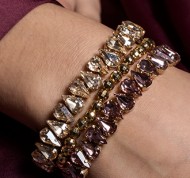 Bracciale Amina Burgundy