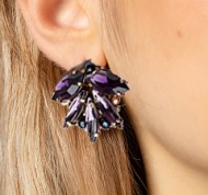 Orecchini Marylin Purple
