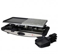 GRILL RACLETTE CON DOPPIA PIASTRA GRANITO/ALLUMINIO TECHNO COLLECTION