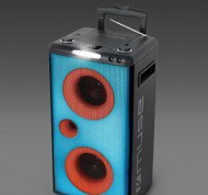 Speaker Bluetooth Party Box con CD e batteria