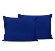 Coppia di cuscini blu
