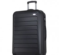 Trolley rigido da cabina nero in ABS da 100 lt linea Ruby