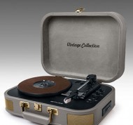 Giradischi stereo a 3 velocita' 33/45/78 RPM Vintage Collection