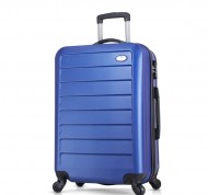 Trolley rigido da cabina bluette metal in ABS da 37 lt linea Ruby