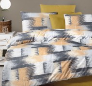 Copripiumino letto singolo Shadow in misto cotone