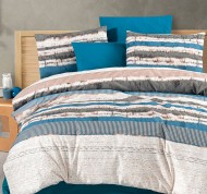 Copripiumino letto singolo Stella in misto cotone