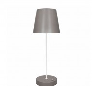 Lampada da tavolo Altair LED touch grigio metal