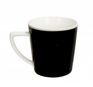 Set 6 mug Shanti in porcellana nera