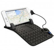Supporto antiscivolo per smartphone con funzione di ricarica