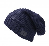 Cappello invernale hip hop blu con auricolari wireless integrati