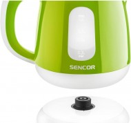 Bollitore elettrico verde 1100W da 1 lt