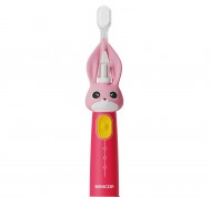 Spazzolino da denti rosa per bambini con 2 modalita'