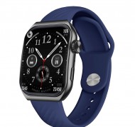 Smartwatch Bluetooth waterproof blu con cinturino in silicone
