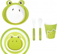 Set Rana da 5 pezzi in melamina