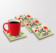 Set 4 sottobicchieri in pietra naturale