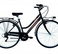 Bicicletta da donna Sorrento 28'' nera